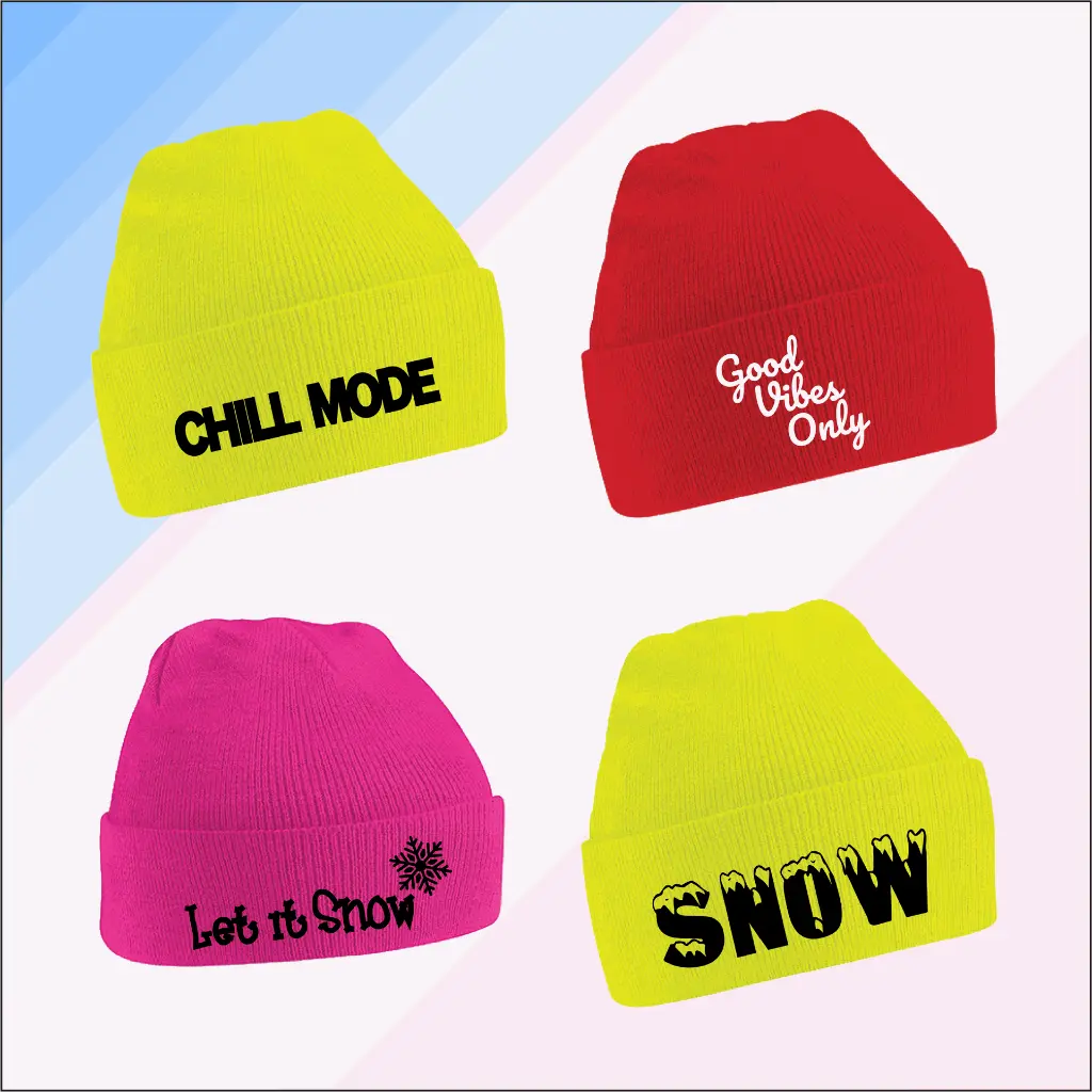 Junior Cuffed Beanie – Gepersonaliseerd.webp