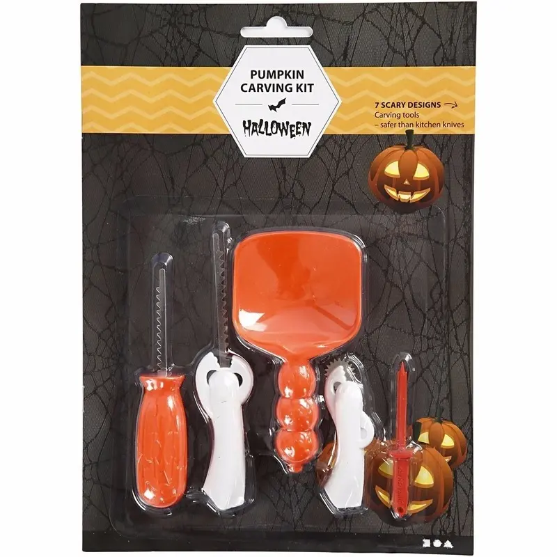 Pompoen gereedschap set - 5 delig