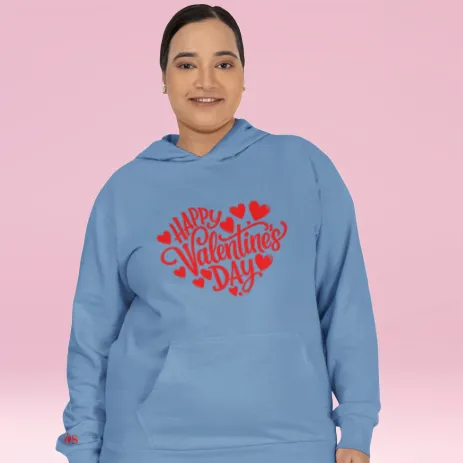 [VA0026] “Happy Valentine’s Day” Hoodie (S)