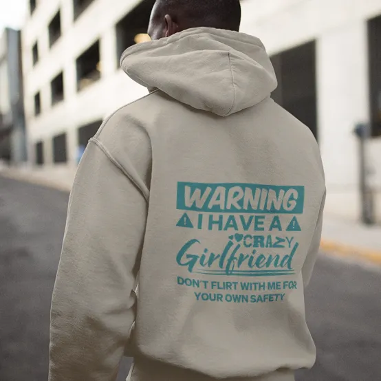 [TB0055] Dont flirt whit me Hoodie (S)