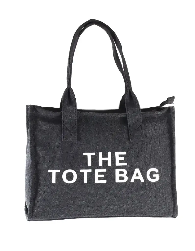 [BM0009] The tote bag (Zwart)
