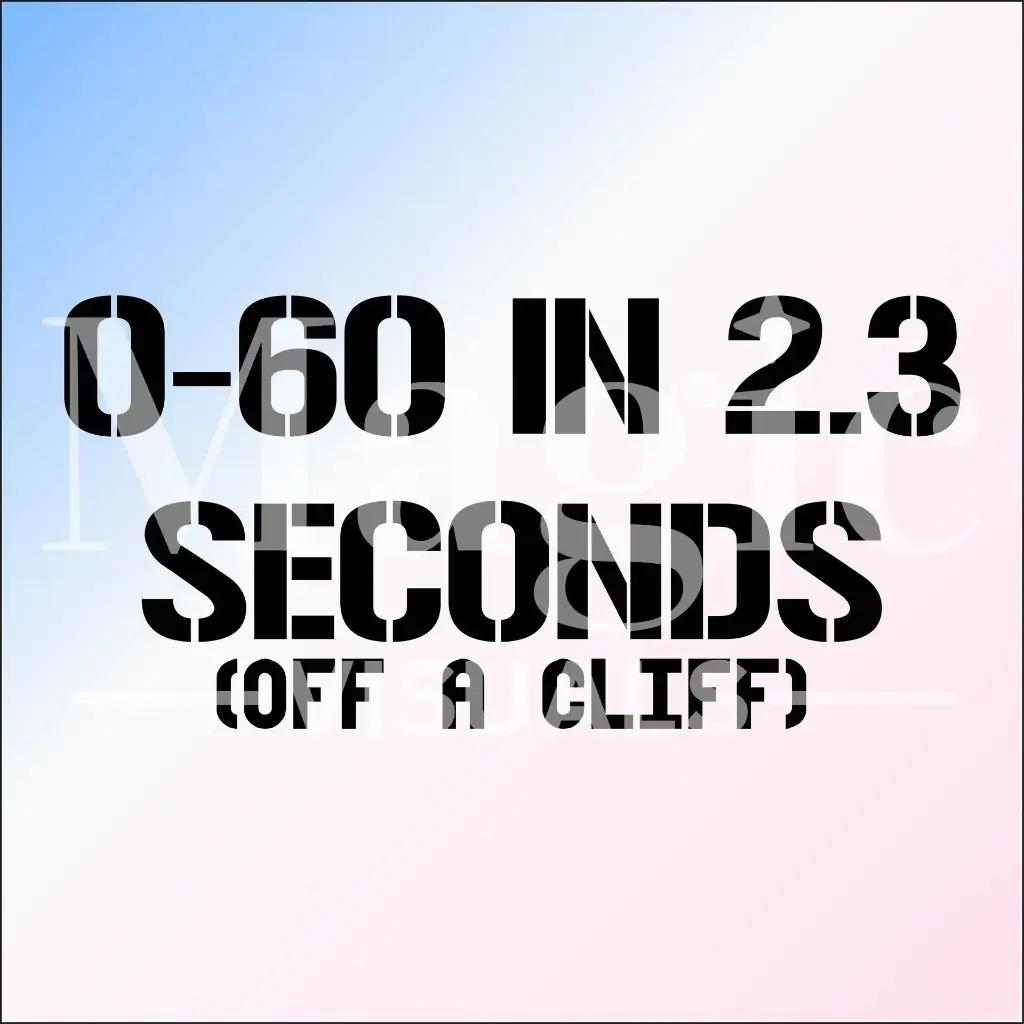 [VS0015] 0-60 in 2.3sec