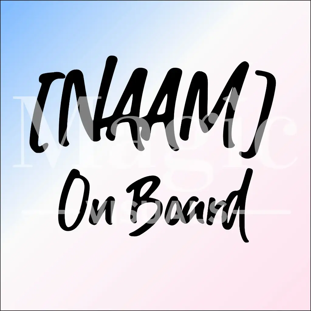 [VS0025] Baby on board V2