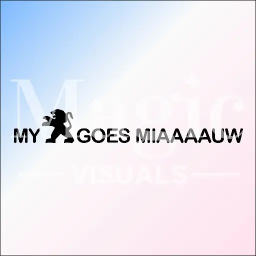 [VS0020] MY [LOGO] GOES MIAAAAUW