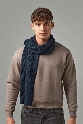 Waffle Knit Scarf