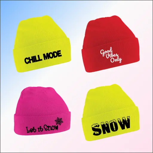 Junior Cuffed Beanie – Gepersonaliseerd